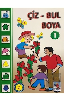 Çiz - Bul Boya 1 Nurdan Yayınları - Nurdan Yayınları Çiz - Bul Boya 1 Nurdan Yayınları - Nurdan Yayınları