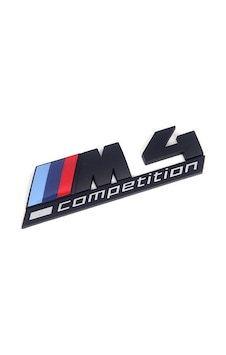 Bmw M4 Competition Bagaj Yazısı Siyah Renk - Bmw M4 Competition T Bmw M4 Competition Bagaj Yazısı Siyah Renk - Bmw M4 Competition T