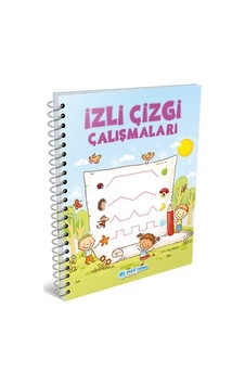 Mavi Yunus Izli Çizgi Çalışmaları 4-5-6 Yaş Mavi Yunus Izli Çizgi Çalışmaları 4-5-6 Yaş