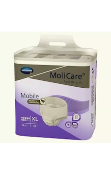 Molicare 8 Damla Külot Hasta Bezi Xl Mor 14 Lü X 4 Paket Toplam 56 Adet, 2421 G Emici Kapasite Molicare 8 Damla Külot Hasta Bezi Xl Mor 14 Lü X 4 Paket Toplam 56 Adet, 2421 G Emici Kapasite