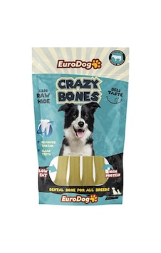 Eurodog Crazy Bone Pres Kemik 7 CM 2 x 100 G Eurodog Crazy Bone Pres Kemik 7 CM 2 x 100 G