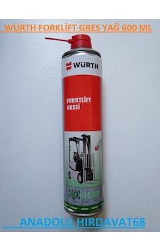 Würth 600 Ml Sprey Gres Yağı Forklift Gres Yağı Würth 600 Ml Sprey Gres Yağı Forklift Gres Yağı
