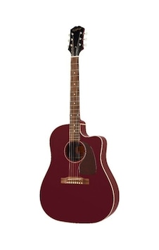 Epiphone J-45 Ec Elektro Akustik Gitar Aged Wine Redy Epiphone J-45 Ec Elektro Akustik Gitar Aged Wine Redy