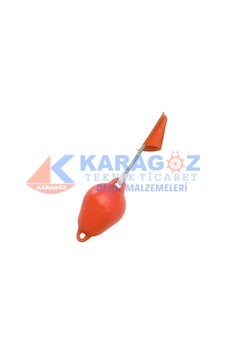 BAYRAKLI ARMUT ŞAMANDIRA ÇAP:30 BOY:50CM KALDIRMA:8KG BAYRAKLI ARMUT ŞAMANDIRA ÇAP:30 BOY:50CM KALDIRMA:8KG