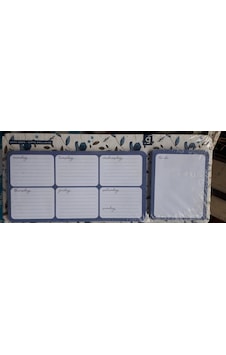 Haftalık Not Planlayıcı 10x28,5 Cm 13x30 Cm Taban Haftalık Not Planlayıcı 10x28,5 Cm 13x30 Cm Taban