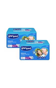 Canped Belbantlı Hasta Bezi Extra Büyük Boy Large 46 Adet Canped Belbantlı Hasta Bezi Extra Büyük Boy Large 46 Adet