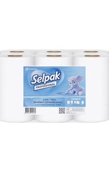 Selpak Professional Touch Sensörlü 21 Cm 135 Mt 6'lı Kağıt Havlu Selpak Professional Touch Sensörlü 21 Cm 135 Mt 6'lı Kağıt Havlu