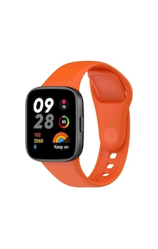Ugr02 Xiaomi Redmi Watch 3 Klasik Kordon - Turuncu Ugr02 Xiaomi Redmi Watch 3 Klasik Kordon - Turuncu