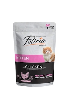 Felicia Kitten Kedi Pouch Tavuklu 85 Gr X 12 Felicia Kitten Kedi Pouch Tavuklu 85 Gr X 12