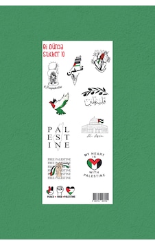 M10 - Filistin Davası - Sticker Paketi Çok Renkli M10 - Filistin Davası - Sticker Paketi Çok Renkli