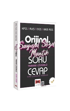 Yargı Yayınları Kpss Ales Dgs Meb Ags Orijinal Sayısal Sözel Mantık Tamamı Çözümlü Soru Cevap Kitabı Yargı Yayınları Kpss Ales Dgs Meb Ags Orijinal Sayısal Sözel Mantık Tamamı Çözümlü Soru Cevap Kitabı