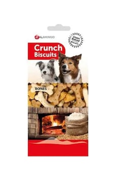 Flamingo Crunch Kemik Şeklinde Köpek Ödül Bisküvisi 500 G Flamingo Crunch Kemik Şeklinde Köpek Ödül Bisküvisi 500 G