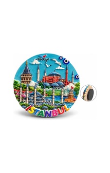 İstanbul Temalı Polyester Magnet Alk5863 İstanbul Temalı Polyester Magnet Alk5863