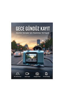 Yeni Araç Güvenlik Kamerası Öne Bakan Yol Kayıt Cihazı Yeni Nesil Trend