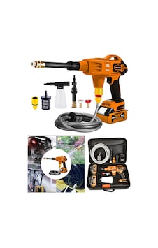 Dragro Alman Drg-999xs Turuncu X-series 999 Vf 20 Ah 100 Bar Kömürsüz Motor Şarjlı Oto Yıkama Makinesi Çift Akülü Dragro Alman Drg-999xs Turuncu X-series 999 Vf 20 Ah 100 Bar Kömürsüz Motor Şarjlı Oto Yıkama Makinesi Çift Akülü