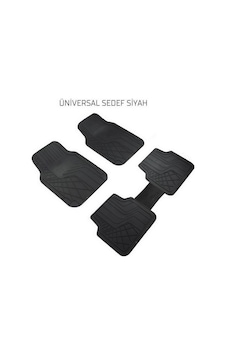 Suzuki Baleno 1999-2002 Leader Kesilebilir Uyumlu Üniversal Serisi Siyah Oto Paspas Takımı