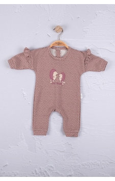 Babydonat Kirpi Nakışlı % 100 Pamuk Kız Bebek Tulummmmmmm Gülkurusu Babydonat Kirpi Nakışlı % 100 Pamuk Kız Bebek Tulummmmmmm Gülkurusu