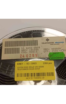 Ll4150 Gs08 300ma 50v Sod80 Diyot 350 Adet