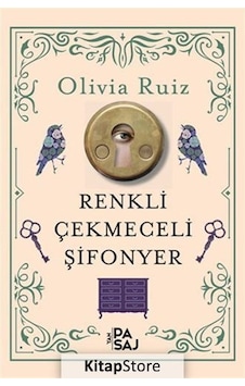 Kitapstore Renkli Çekmeceli Şifonyer / Olivia Ruiz Kitapstore Renkli Çekmeceli Şifonyer / Olivia Ruiz