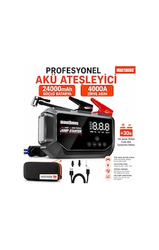 24000 Mah 4in1 Akü Takviye Cihazı 150 Psı Kompresör Lastik Şişirme Powerbank Eva Çanta 4000a Tepe Akım 24000 Mah 4in1 Akü Takviye Cihazı 150 Psı Kompresör Lastik Şişirme Powerbank Eva Çanta 4000a Tepe Akım