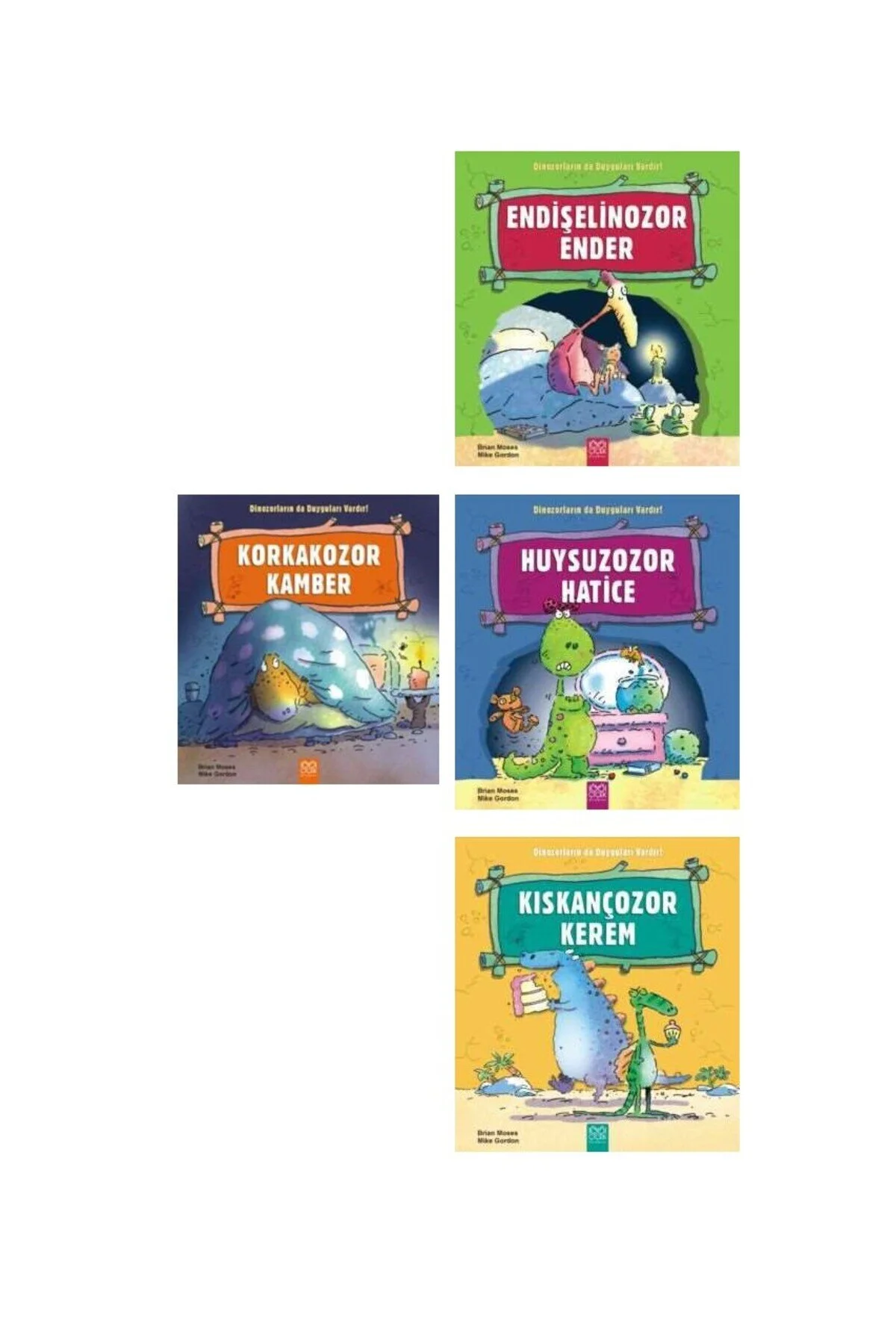 Dinozorların Da Duyguları Vardır 4 Kitap Set