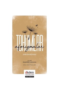 Tohumlar Aforizmalar / Emin Er-Reyhani
