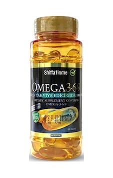 Shiffa Home Omega 3-6-9 Takviye Edici Gıda 60 Kapsül 1000 MG Shiffa Home Omega 3-6-9 Takviye Edici Gıda 60 Kapsül 1000 MG