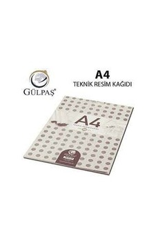 GÜLPAŞ A4 TEKNİK RESİM KAĞIDI 30 YP. GÜLPAŞ A4 TEKNİK RESİM KAĞIDI 30 YP.