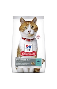 Hill's Sterilised Ton Balıklı Kısırlaştırılmış Yetişkin Kedi Maması 10 KG Hill's Sterilised Ton Balıklı Kısırlaştırılmış Yetişkin Kedi Maması 10 KG