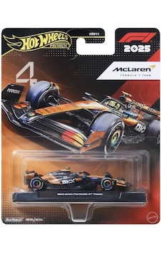 Hot Wheels Premium F1 2025 Mclaren Formula 1 Team No:4 Lando Norris 1:64 Metal Model Araba Turuncu Hot Wheels Premium F1 2025 Mclaren Formula 1 Team No:4 Lando Norris 1:64 Metal Model Araba Turuncu