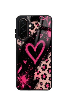 Samsung Galaxy Uyumlu A26 Kılıf Kamera Korumalı Desenli Zore Lusi Kapak - Pembe Kalp Samsung Galaxy Uyumlu A26 Kılıf Kamera Korumalı Desenli Zore Lusi Kapak - Pembe Kalp