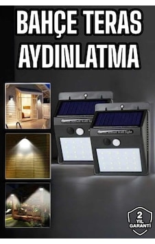 Solar - 993 - Lamba Giriş, Bahçe Yol Avlu Hareket Sensörlü Led Parlak Gece - Csmo-tex - Su Geçirmez Solar - 993 - Lamba Giriş, Bahçe Yol Avlu Hareket Sensörlü Led Parlak Gece - Csmo-tex - Su Geçirmez