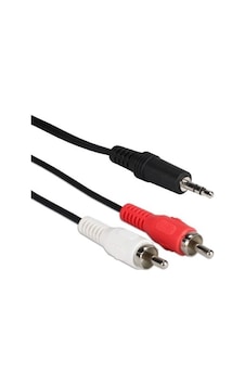 2 Rca 3.5 Mm Ses Kablosu Rc-508 Rose 3-metre