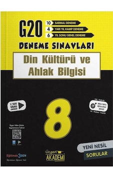 8.Sınıf LGS Din Kültürü ve Ahlak Bilgisi 20'li Deneme- Üçgen Akademi 8.Sınıf LGS Din Kültürü ve Ahlak Bilgisi 20'li Deneme- Üçgen Akademi
