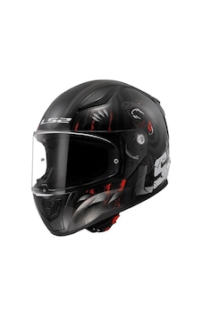 Ls2 Rapid 2 Clawn Full Face Motosiklet Kaskı Gri - Kırmızı - Siyah Ls2 Rapid 2 Clawn Full Face Motosiklet Kaskı Gri - Kırmızı - Siyah