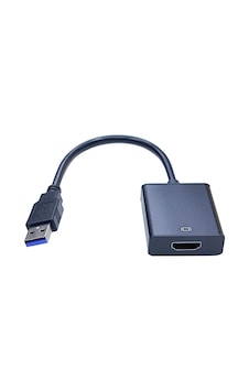 Usb Hdmı Dönüştürücü, 1080p Hd Video, Ses, Çoklu Monitör Adaptörü Usb Hdmı Dönüştürücü, 1080p Hd Video, Ses, Çoklu Monitör Adaptörü