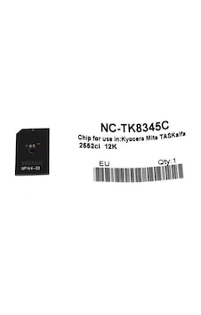 Kyocera Tk-8345-1t02l7cnl0 Mavi Toner Chip Kyocera Tk-8345-1t02l7cnl0 Mavi Toner Chip