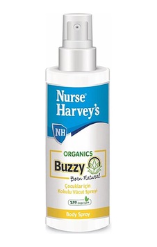 Nurse Harvey's Organics Buzzy Çocuklar İçin Kokulu Vücut Spreyi 175 Ml 4 Adet Nurse Harvey's Organics Buzzy Çocuklar İçin Kokulu Vücut Spreyi 175 Ml 4 Adet