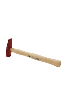 İbico K13-050 Ynr-002 Çekiç 200g Kırmızı Ahşap Saplı 27cm Tesviyeci Sıcak Alaşımlı Dövme Çelik