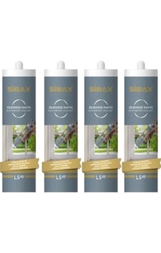 Sibax Sibax Ls46 Silikonize Mastik Beyaz 450 Gram Sibax Sibax Ls46 Silikonize Mastik Beyaz 450 Gram