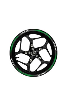 Pcx Beyaz Yazılı Yeşil Reflektif Pençe Şeritli-168 Pcx Beyaz Yazılı Yeşil Reflektif Pençe Şeritli-168