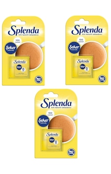 Splenda Tatlandırıcı Tablet 3 x 100'lü Splenda Tatlandırıcı Tablet 3 x 100'lü