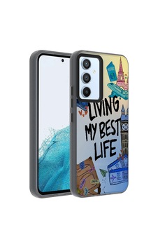 Galaxy Uyumlu A54 Kılıf Desenli Zore Dragon Sert Kapak Seyahat Galaxy Uyumlu A54 Kılıf Desenli Zore Dragon Sert Kapak Seyahat