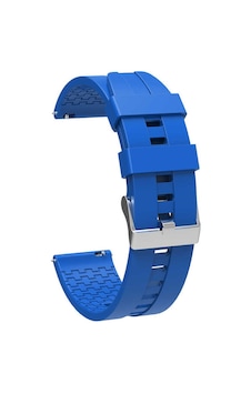 Kilifone - Xiaomi Redmi Watch 5 Active 22mm Uyumlu - Kordon Silikon Kordon - Krd-23 - Saks Mavi - T37496