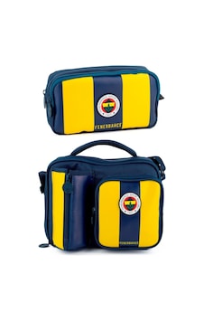Fenerbahçe Okul Beslenme Çantası Ve Kalem Çantası Seti - Setme25758 Sarı - Lacivert Fenerbahçe Okul Beslenme Çantası Ve Kalem Çantası Seti - Setme25758 Sarı - Lacivert