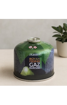 Küçük Tombul Butan Propan Kartuşu 230gr Çok Renkli Küçük Tombul Butan Propan Kartuşu 230gr Çok Renkli