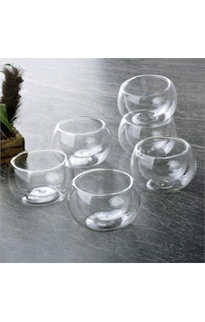 Tohana 6 lı Çift Cidarlı Sosluk Çerezlik Takımı 100ml 75454 Tohana 6 lı Çift Cidarlı Sosluk Çerezlik Takımı 100ml 75454