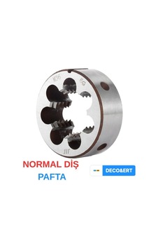 Ert Normal Diş Pafta - M14 Ert Normal Diş Pafta - M14