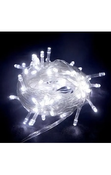 Mey İthalat 10m 100 Led Boncuk Lamba Beyaz Işık Çok Renkli Mey İthalat 10m 100 Led Boncuk Lamba Beyaz Işık Çok Renkli