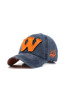 Snapbuy Unisex Beyzbol Şapka - W Nakışlı Hip Hop Snapback Pamuk Ayarwhıtestandarterkek Whıte